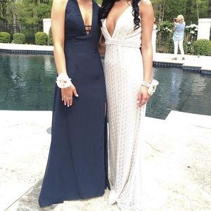 Dress on right! Lacey dress